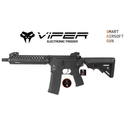 Evolution International - Réplique AEG Recon mk18 Mod 1 10.8" Viper Carbontech - Noir