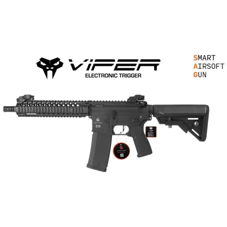 Evolution International - Réplique AEG Recon mk18 Mod 1 10.8" Viper Carbontech - Noir
