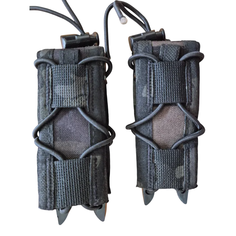 Occasion - Lot de 2 Portes chargeurs GBB - Multicam Noir