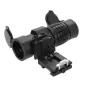 TACTICAL OPS - 3X magnifier pour red dot avec système de bascule - Noir