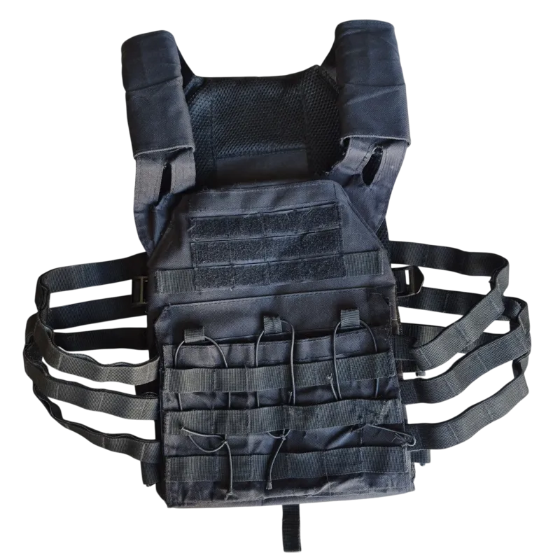 Occasion - Gilet tactique avec 3 portes chargeurs M4 - Noir