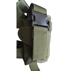 Occasion - Holster souple sur bande réglable  - Vert