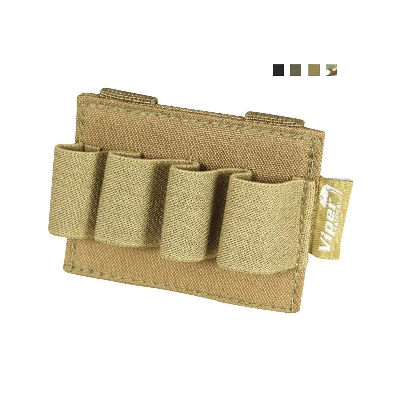 Viper - Porte Cartouche 4 Compartiments - Tan