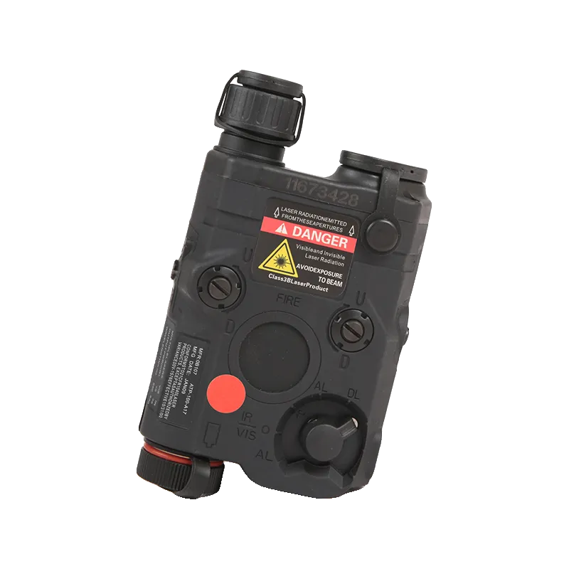 FMA - Boîtier AN/PEQ-15 Upgrade lampe LED et laser rouge - Noir