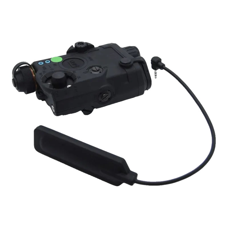 FMA - Boîtier AN/PEQ LA5 Upgrade lampe LED et laser vert - Noir