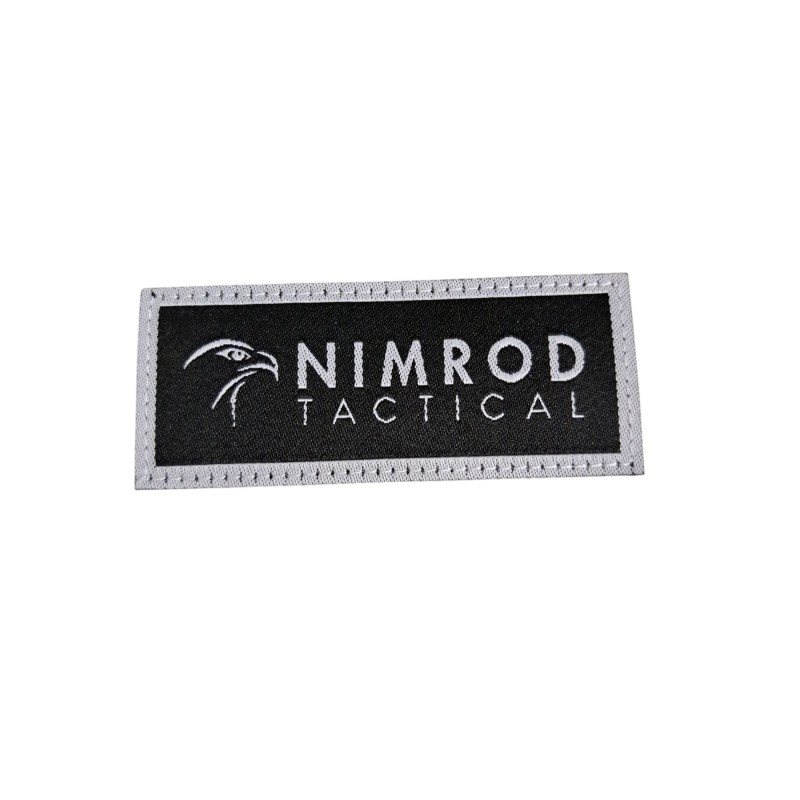 NIMROD TACTICAL - Patch Blanc Et Noir