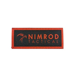 NIMROD TACTICAL - Patch Rouge Et Noir