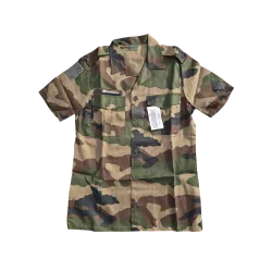 ARMEE - Chemise à manches courtes bariolée taille 37/38 - Camo
