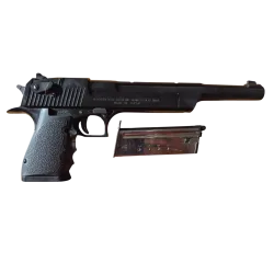 Occasion - Désert Eagle .50AE Hard Kick 10" Tokyo Marui GBB avec 1 chargeur chrome - Noir