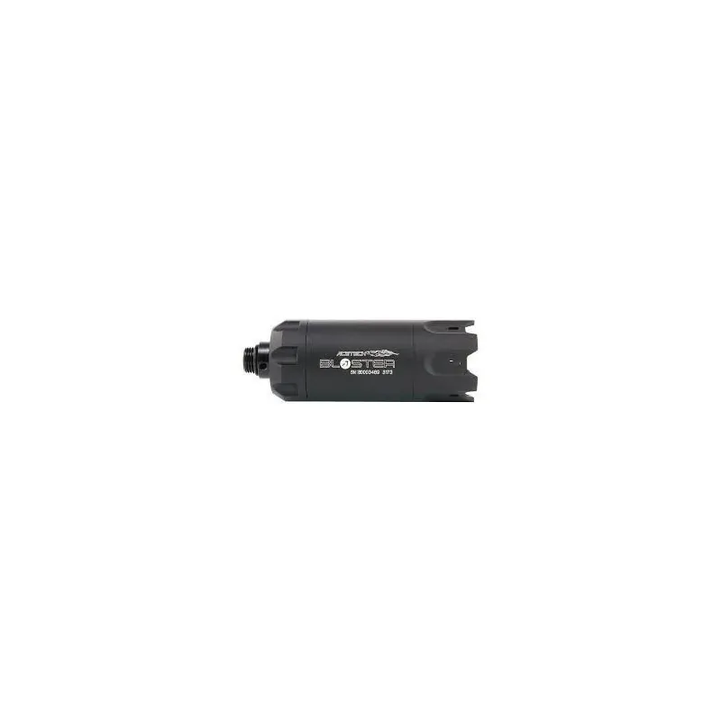 Traceur Acetech Blaster noir vu de profil avec son adaptateur