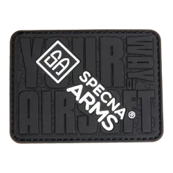 Patch - Specna arms Your Way Of Airsoft - Noir