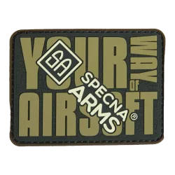 Patch - Specna arms Your Way Of Airsoft - Olive
