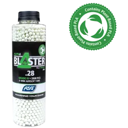 ASG - Billes traçantes vertes en PLA Alpha Blaster 0.28g 3300 billes