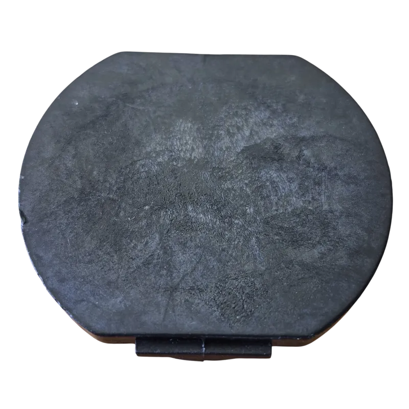 Bouchon noir ASG pour grenade Storm 360, face extérieure plate avec languette
