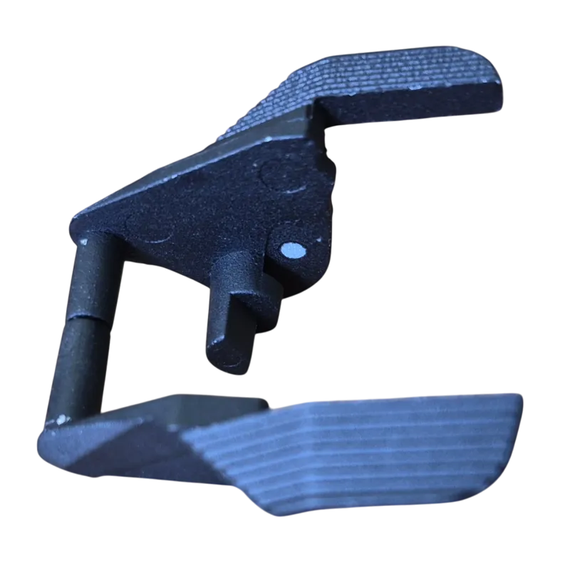 Sécurité ambidextre noire ASG pour pistolet Combat Master, vue de côté