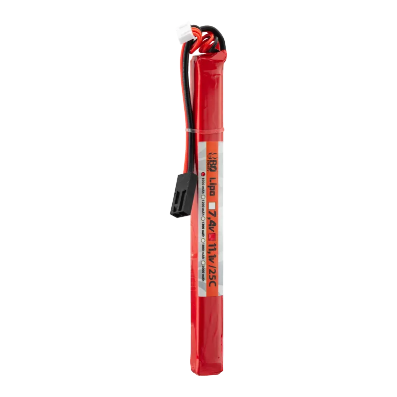 BO MANUFACTURE - Batterie LiPo 7,4 V 1000 mAh 25C - Tamiya - 1 bâton