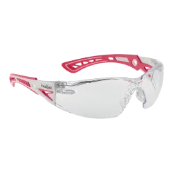 Bollé - Paire de lunettes de protection RUSH+ Small - Rose