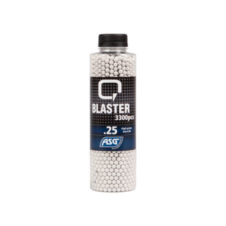ASG - Billes Blanche Q Blaster 0.25g X 3300 bbs