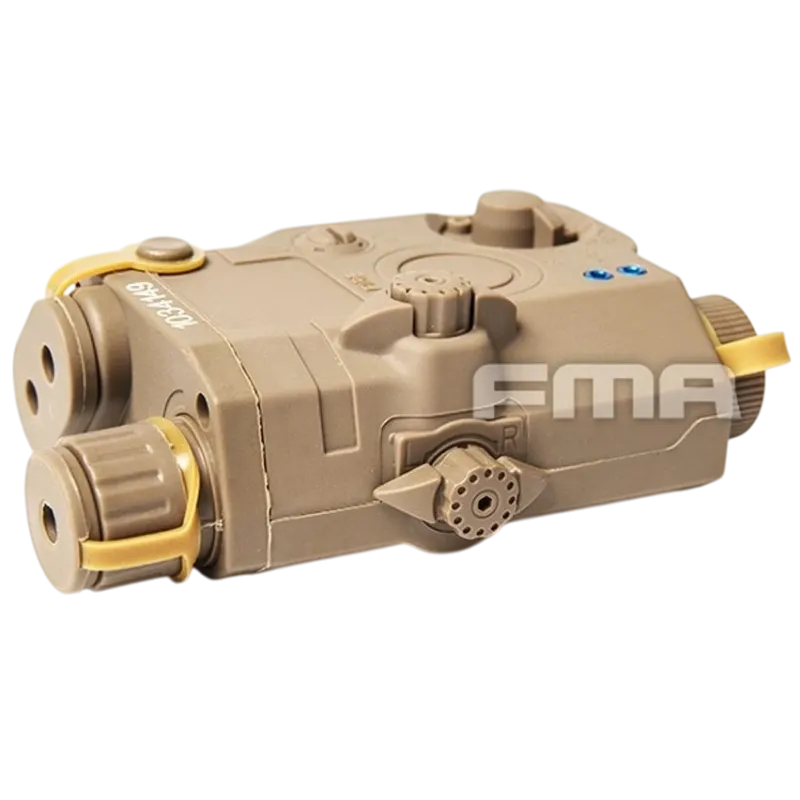 FMA - Boîtier AN/PEQ-15 LA-5 vide pour batterie V2 - Dark Earth