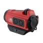 BO Manufacture - Viseur point rouge OCX-1 montage bas avec panneau solaire - Bleu