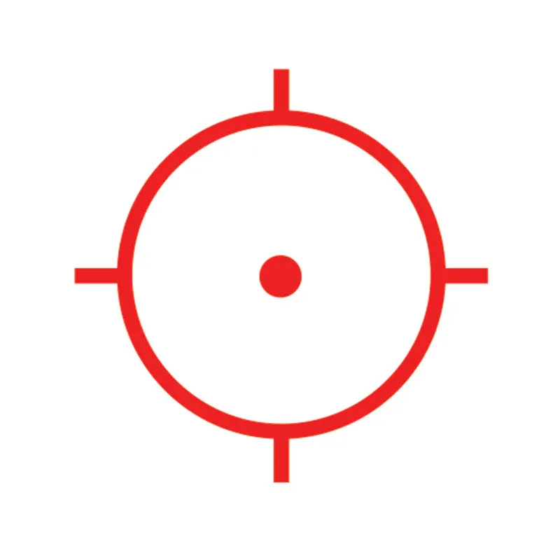Réticule cercle-point rouge du viseur Firefield Impulse 1x22 Compact