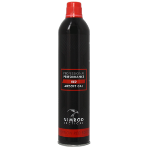 NIMROD TACTICAL - Bouteille de gaz airsoft Red 500ml - 174 PSI