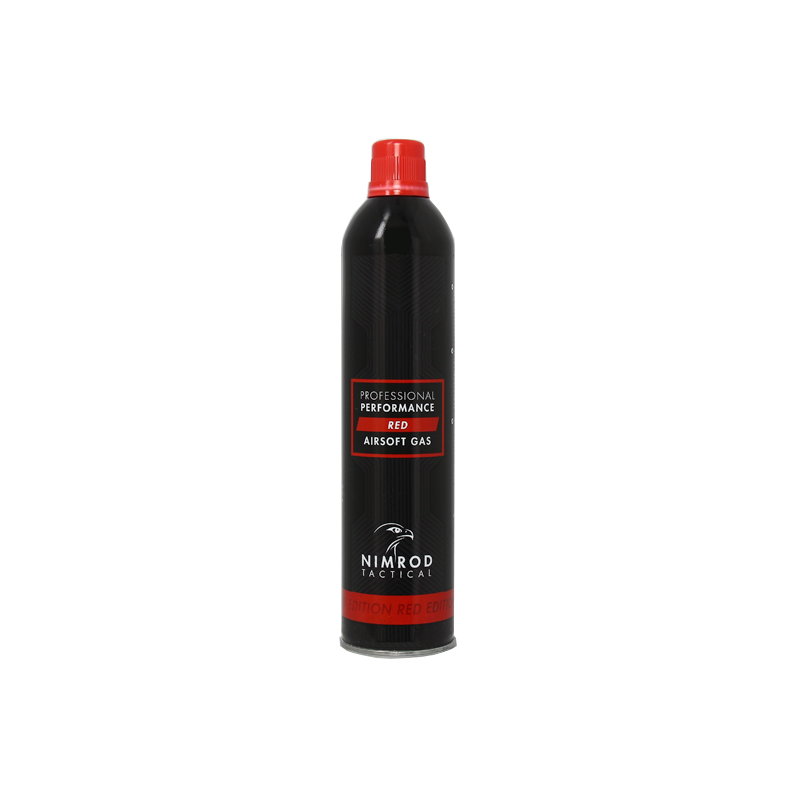 NIMROD TACTICAL - Bouteille de gaz airsoft Red 500ml - 174 PSI