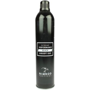 NIMROD TACTICAL - Bouteille de gaz airsoft Black 500ml - 203 PSI