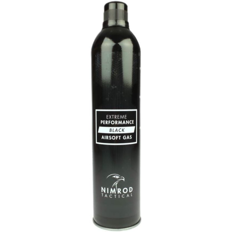 NIMROD TACTICAL - Bouteille de gaz airsoft Black 500ml - 203 PSI