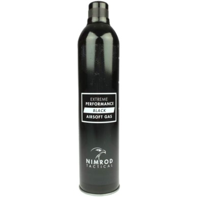 NIMROD TACTICAL - Bouteille de gaz airsoft Black 500ml - 203 PSI