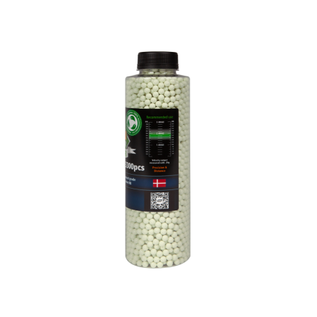 ASG - Billes Biodégradable Traçante Verte Open Blaster 0.32g X 3300 bbs