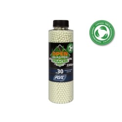 ASG - Billes Biodégradable Traçante Verte Open Blaster 0.30g X 3300 bbs