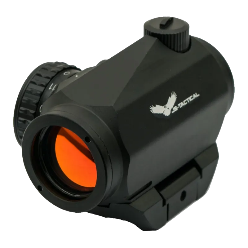 Viseur point rouge JS-Tactical Crossfire sur embase basse, lentille avant traitée