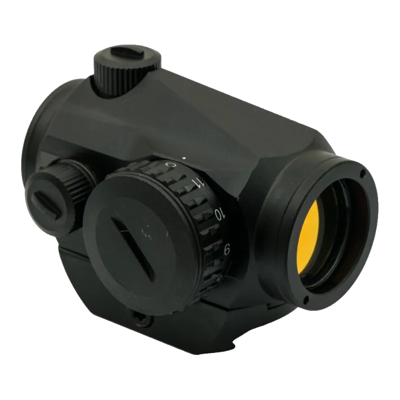 Viseur point rouge JS-Tactical Crossfire, molette de luminosité graduée et lentille arrière