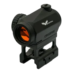JS-TACTICAL - Viseur Point Rouge Crossfire avec Rehausse - Noir