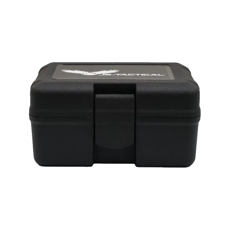 Boîte de rangement rigide noire JS-Tactical du viseur point rouge Crossfire