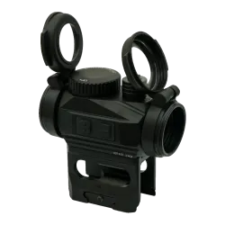 JS-TACTICAL - Viseur Point Rouge avec Rehausse et Boutons Latéraux - Noir