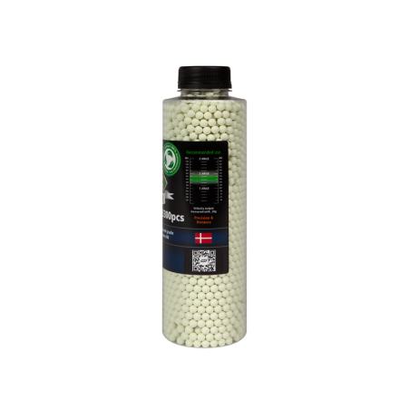 ASG - Billes Biodégradable Traçante Verte Open Blaster 0.30g X 3300 bbs