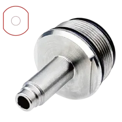 LAMBDA - Tête de cylindre en acier VSR-10 pour chambre hop-up d'origine - Argent