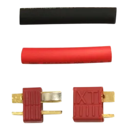 Paire de connecteurs T-PLUG XT avec surface antidérapante - T-Dean