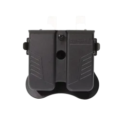 AMOMAX - Porte Chargeur Double Pour type Glock version holster - Noir