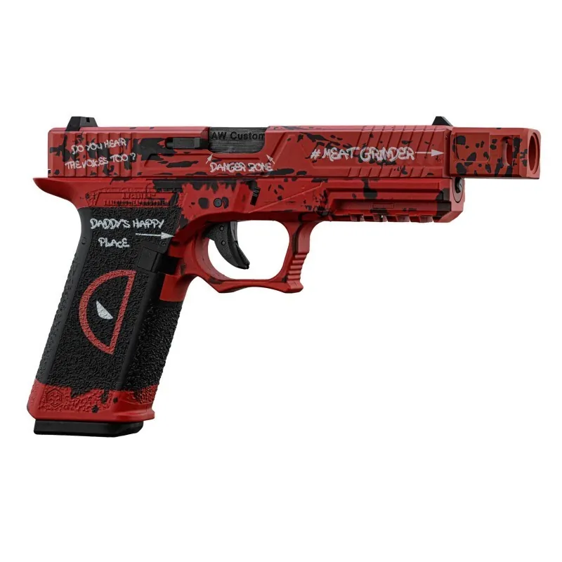 AW CUSTOM - Pistolet GBB VX7302 DP - Rouge Et Noir AW CUSTOM - Pistolet GBB VX7302 DP - Rouge Et Noir