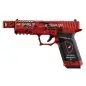 AW CUSTOM - Pistolet GBB VX7302 DP - Rouge Et Noir AW CUSTOM - Pistolet GBB VX7302 DP - Rouge Et Noir