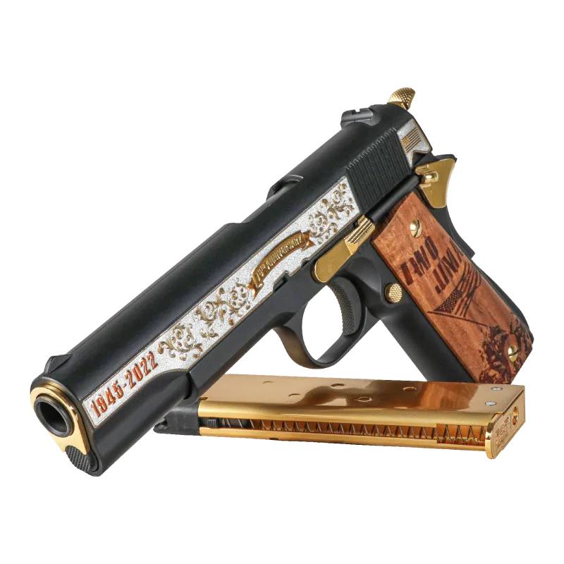 G&G Armament - Pistolet GBB GPM1911 Iwo Jima 76e anniversaire - Édition limitée 200 exemplaires