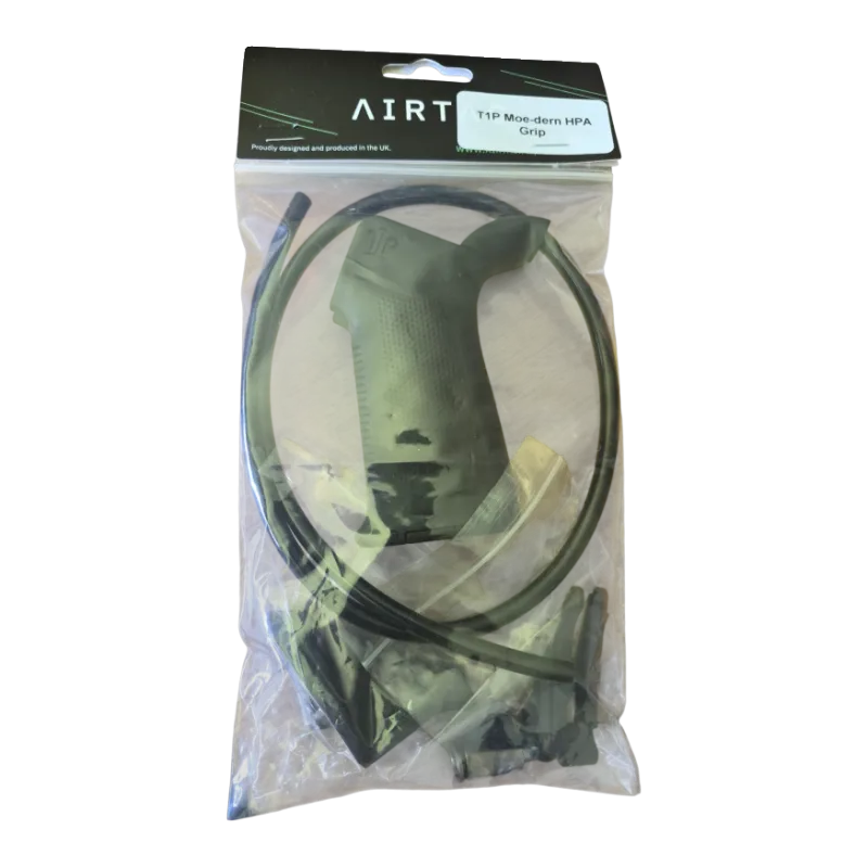 Kit complet poignée HPA Airtac T1P Moe-dern dans son sachet, avec macroline et pièces