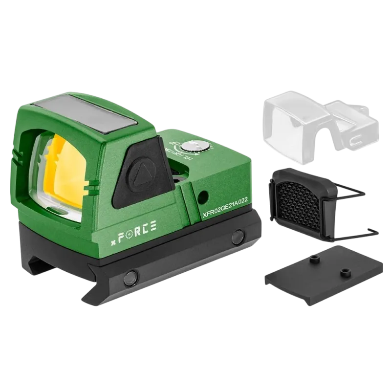 TACTICAL OPS - Mini point rouge avec panneaux solaires - Vert