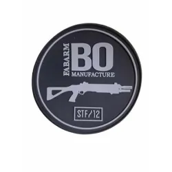 Patch Bo manufacture Noir | ZN Airsoft