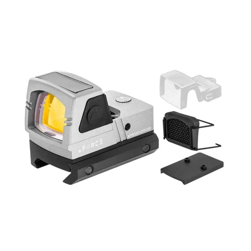 TACTICAL OPS - Mini point rouge avec panneaux solaires - Silver