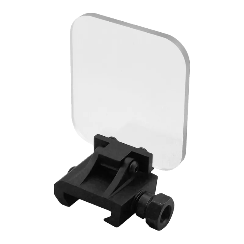 ASG - 2 vitres de protection pour optiques de visée - Noir