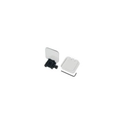 ASG - 2 Vitres Protection Pour les optiques de Viser d'airsoft - Noir